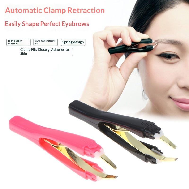 Eyebrow Tweezer Automatic Retr - Beauty Makeup Face recension och pris