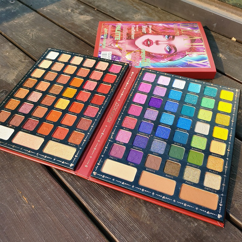 90 Matte Eyeshadow Palette Shi - Beauty Book Makeup Kit recension och pris