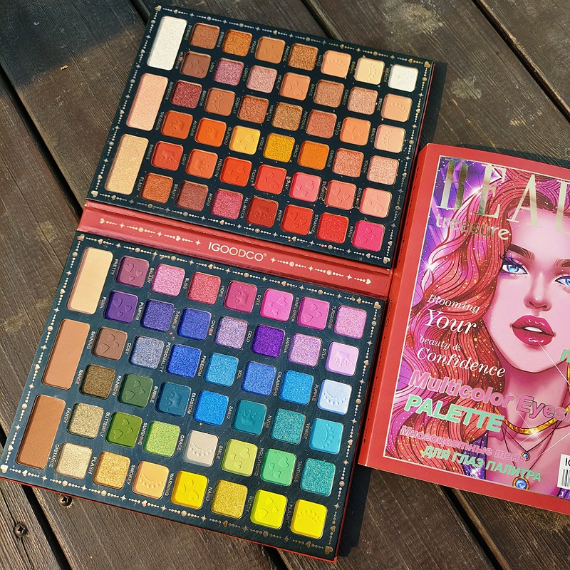 90 Matte Eyeshadow Palette Shi - Beauty Book Makeup Kit recension och pris