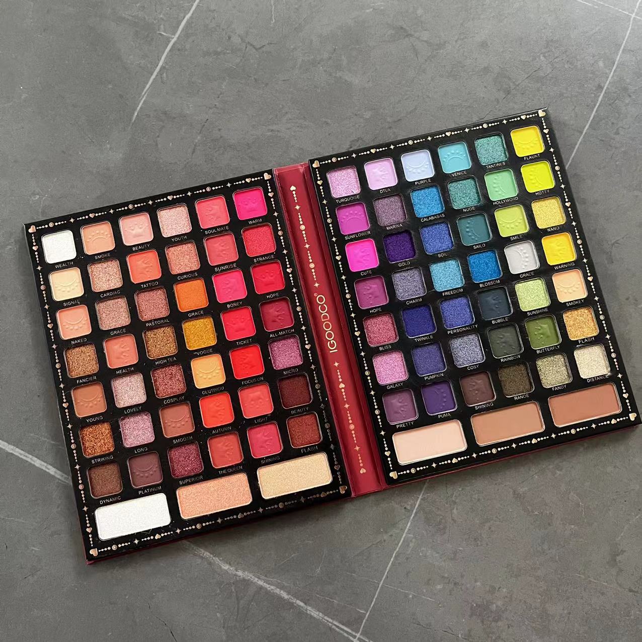 90 Matte Eyeshadow Palette Shi - Beauty Book Makeup Kit recension och pris