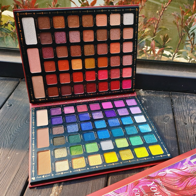 90 Matte Eyeshadow Palette Shi - Beauty Book Makeup Kit recension och pris