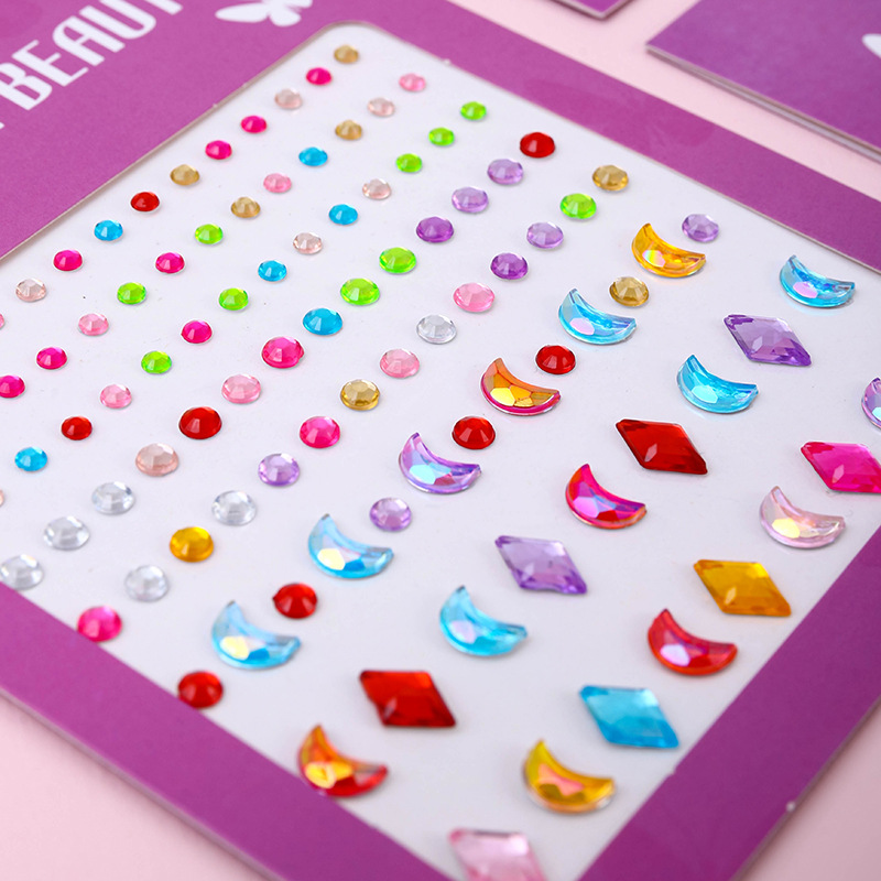 Hot Selling Face Gems Stickers - Beauty And Makeup recension och pris