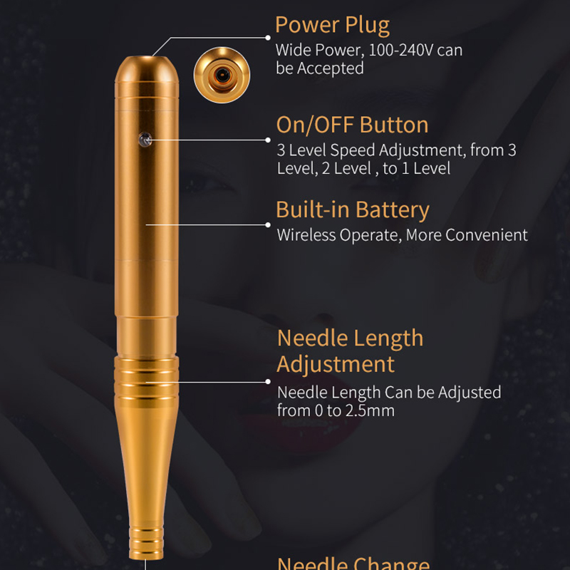 Professional Wireless Tattoo M - Beauty Makeup Supply recension och pris