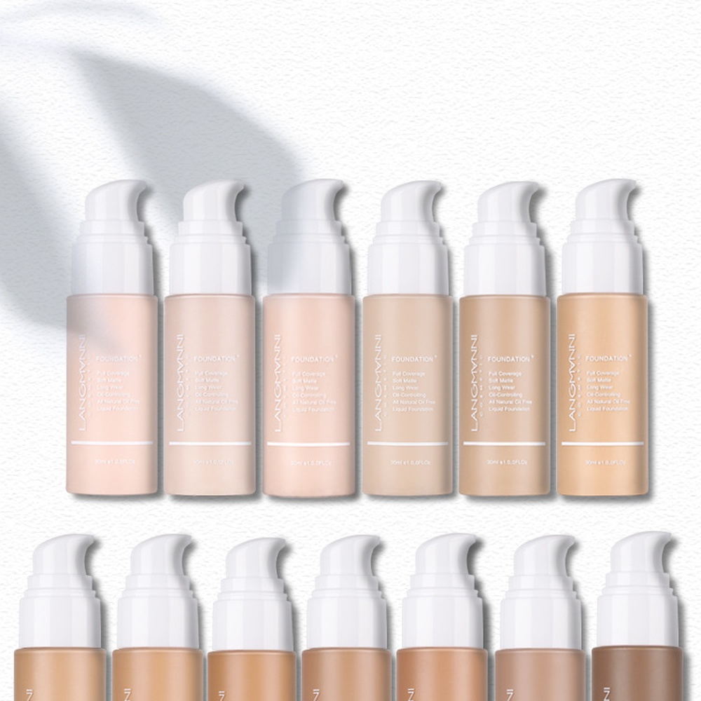Langmanni Matte Foundation Ful - Concealer Full Coverage recension och pris