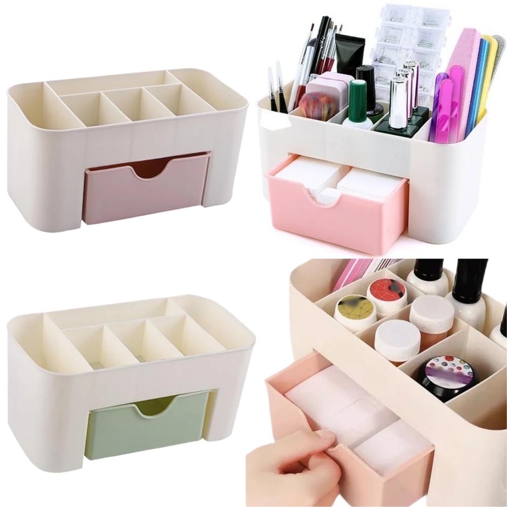 Nail Art Organizer Desktop Dra - Beauty Makeup Lipstick recension och pris