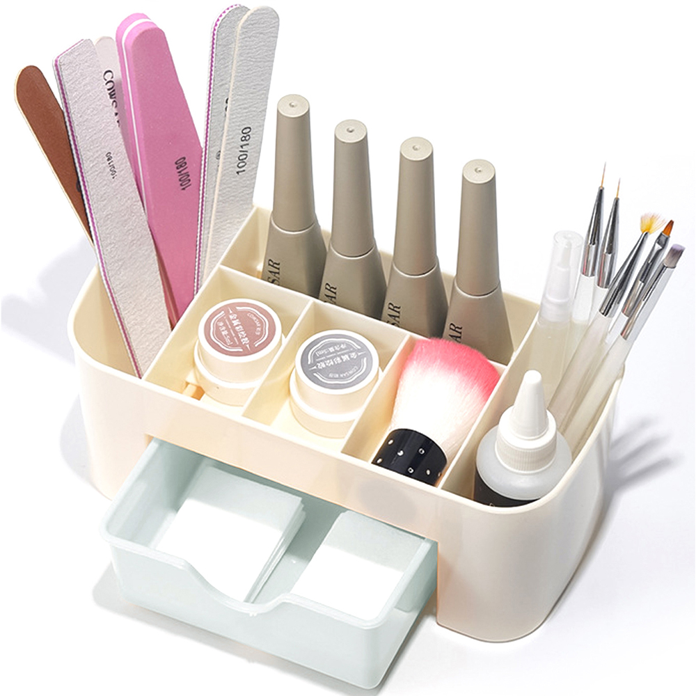 Nail Art Organizer Desktop Dra - Beauty Makeup Lipstick recension och pris