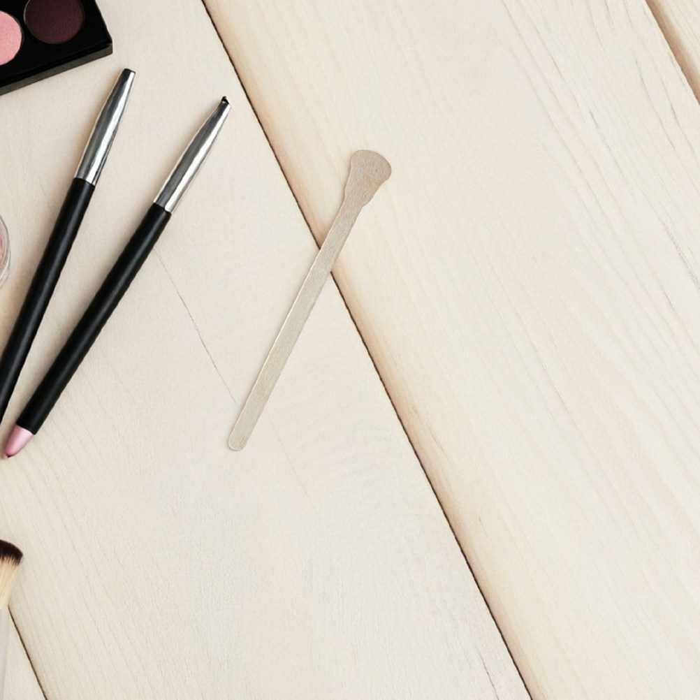 100Pcs Sturdy Wooden Wax Stick - Beauty Makeup Lipstick recension och pris