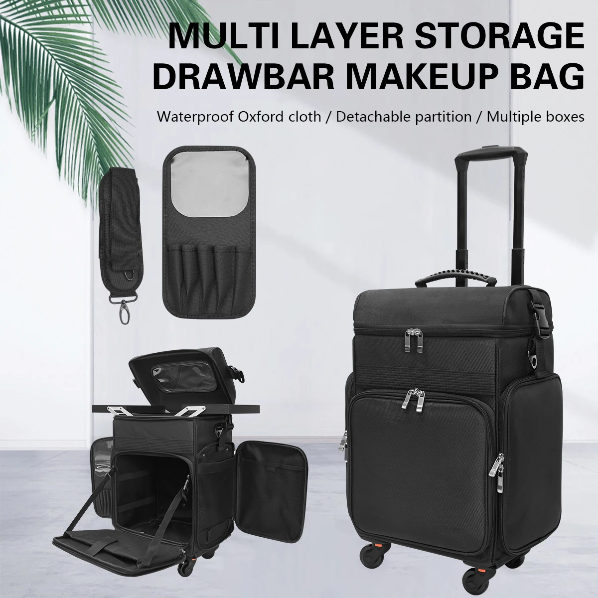 Draw Bar Box Canvas Trolley Ca - Beauty Makeup Drawing recension och pris