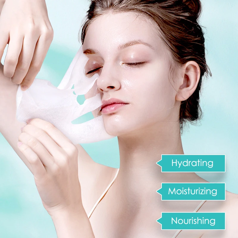 10pcs Hyaluronic Acid Hydratin - Sheet Face Mask Pack recension och pris