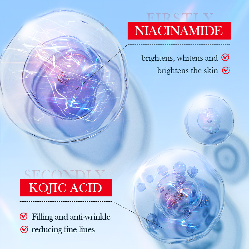 5pcs SADOER Kojic Acid Face Ma - Sheet Face Mask Pack recension och pris