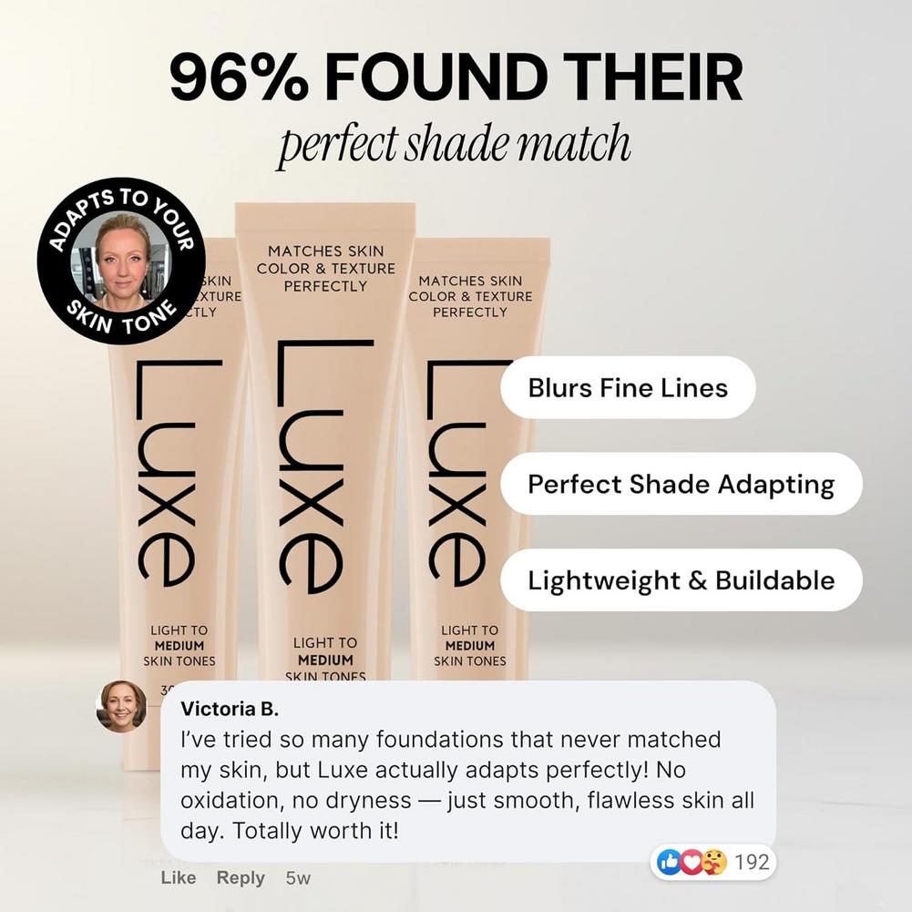 30ml Luxe Self-Adjusting Skin  - Concealer Full Coverage recension och pris